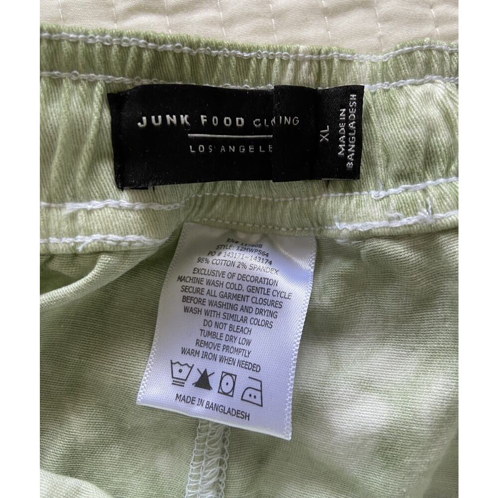 Junk Food Clothing Men's XL Ford Twill Shorts 3 Pocket Sage NEW - Picture 5 of 5
